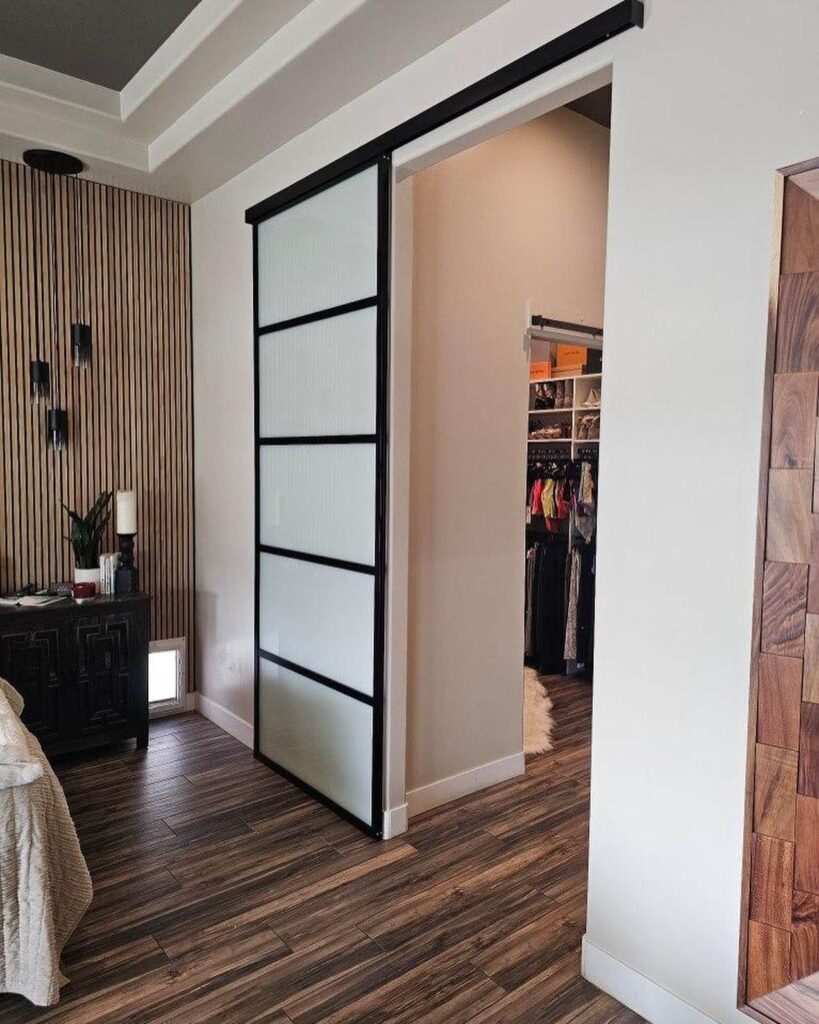 12. Distressed French Doors with Classic Detailing