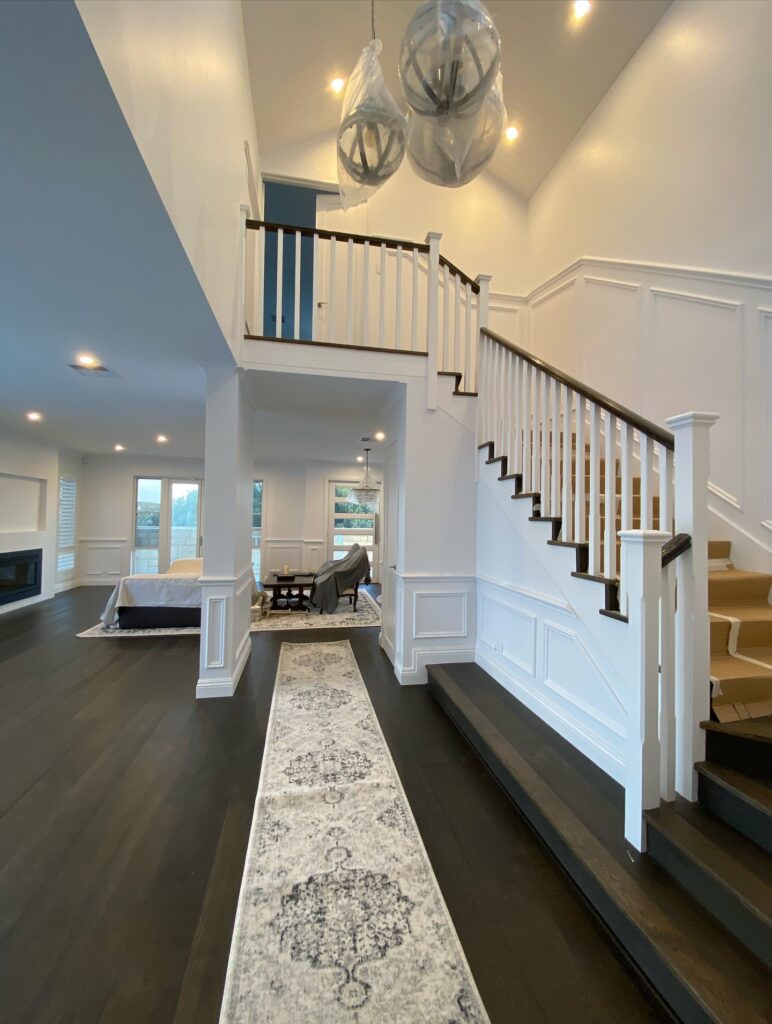12. Cozy Bedroom Vibes with Half-Wall Wainscoting