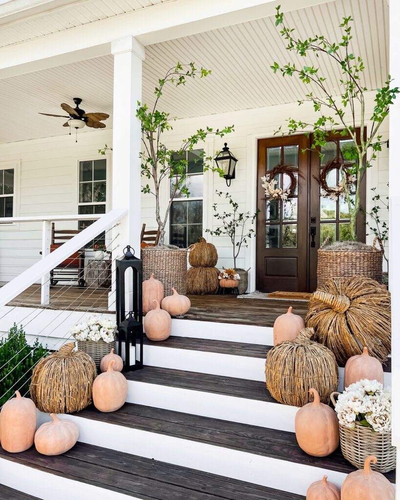 13. Vibrant Yellow Door for a Playful Pop