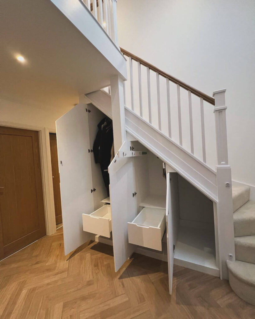 13. Minimalist Doors with Hidden Compartments