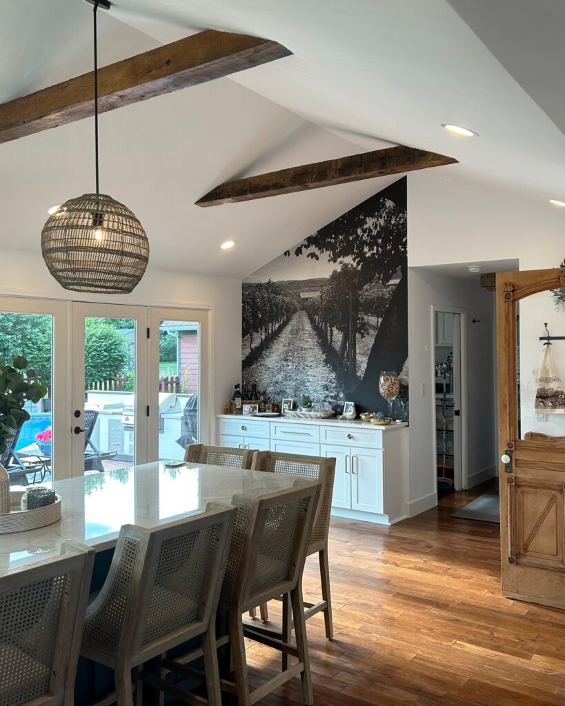 13. Rustic Charm with Wooden Signs and Farmhouse Accents