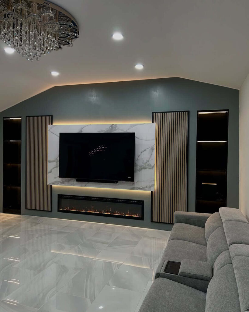 12. Cozy Built-In Shelving for a Lived-In Look