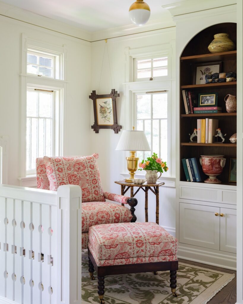 14. Library Wall Nook for Serious Bookworms