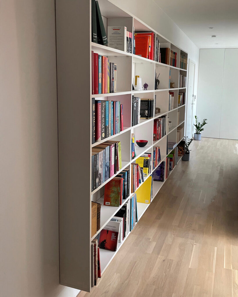 15. Sculptural Wall Shelves as Functional Art