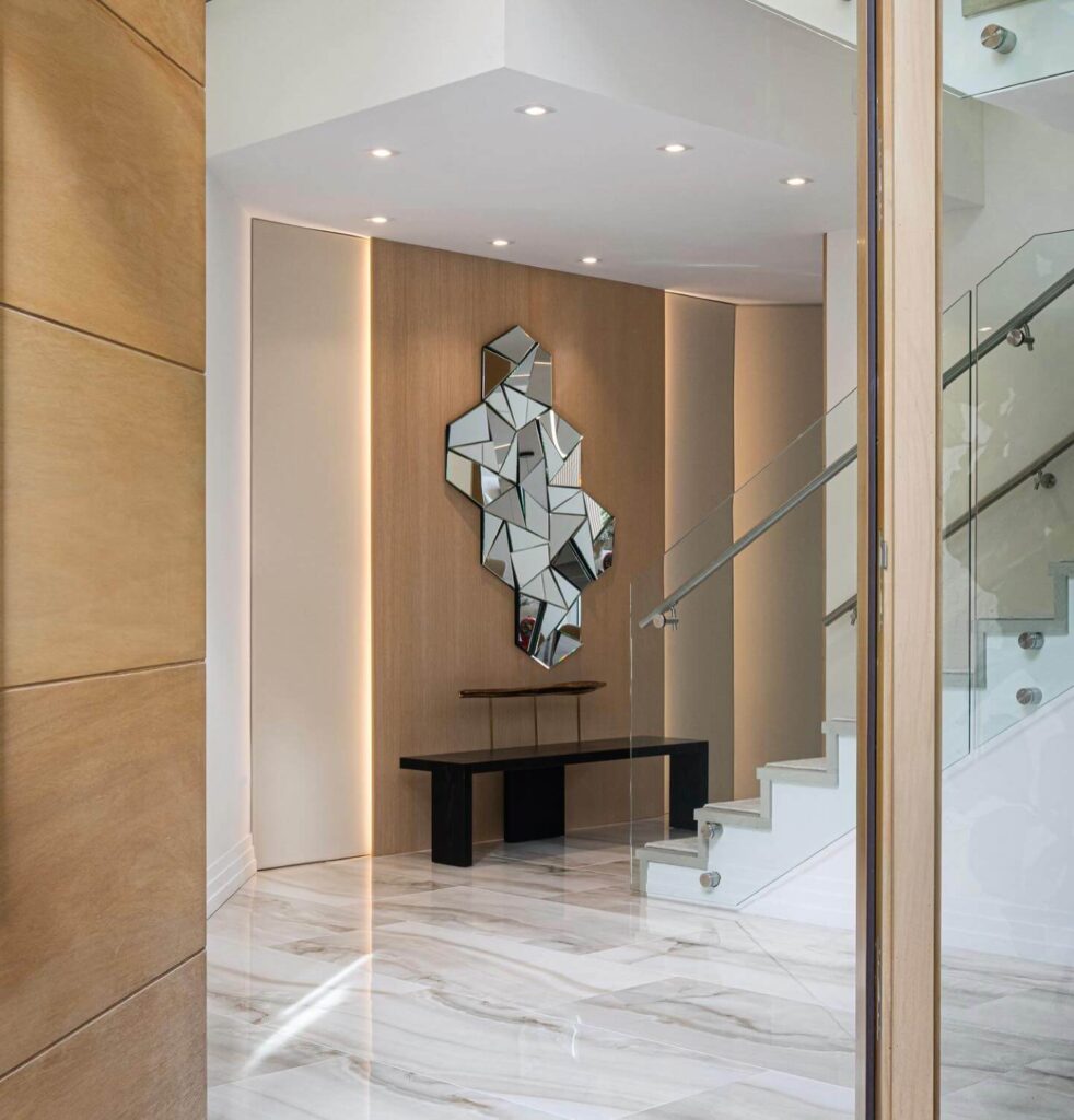16. Bright and Airy Wainscoting for Transitional Entryways