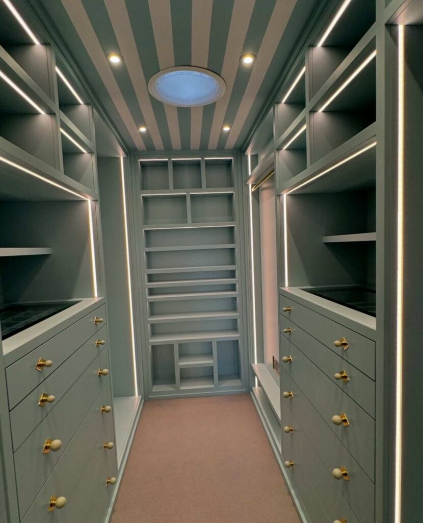 17. Playful Patterns and Luxury Lighting