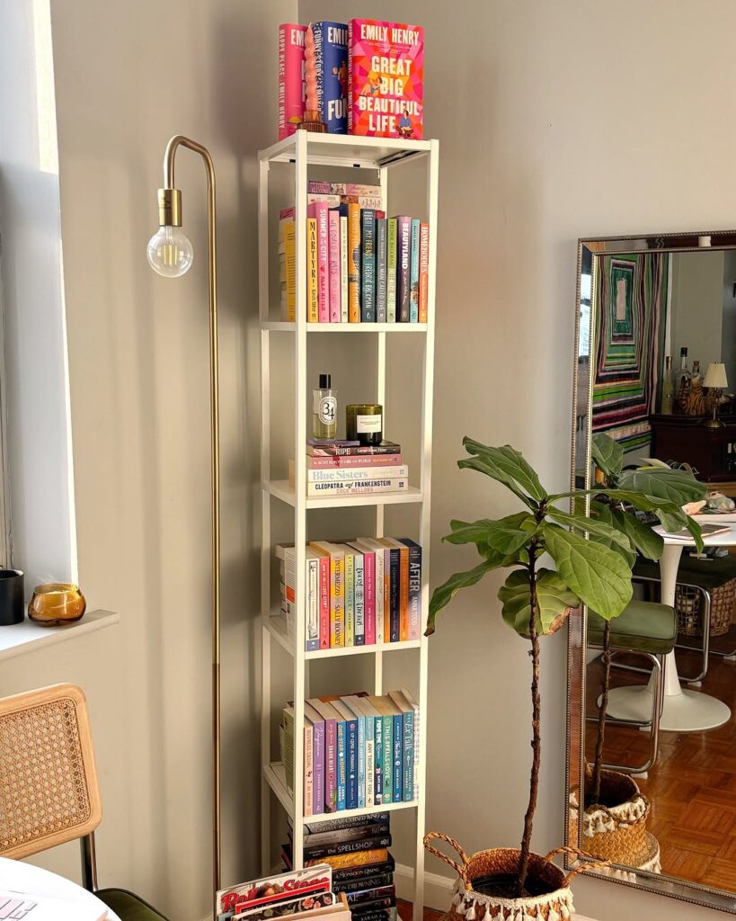 19. Reclaimed Wood Shelving for Rustic Character