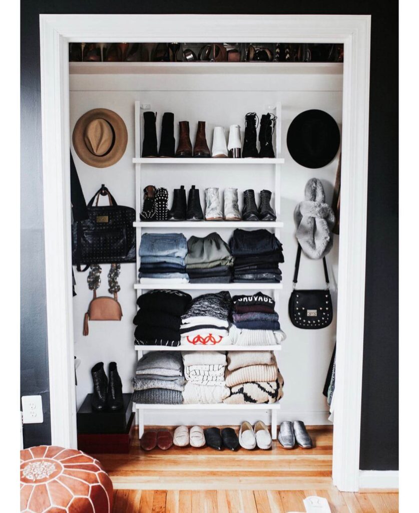 20. Craft Closet Turned Organizer’s Dream