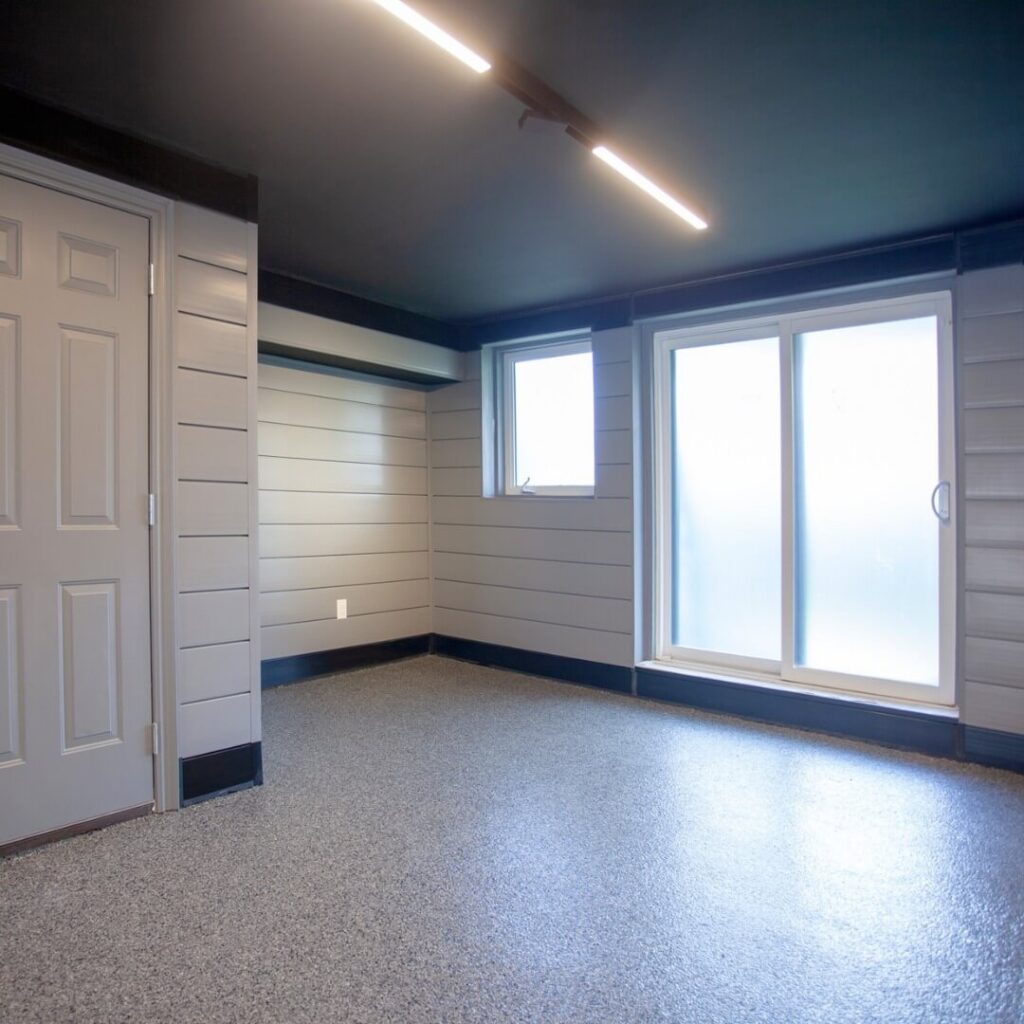 20. Grid Paneling for a Grand Staircase Statement