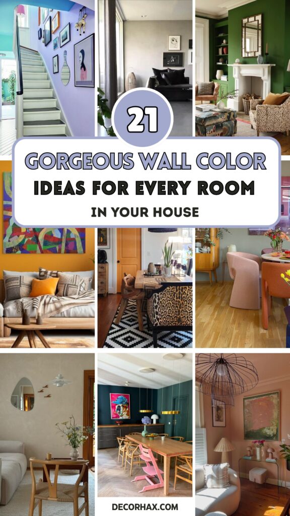 21 Gorgeous Wall Color Ideas for Every Room in Your House