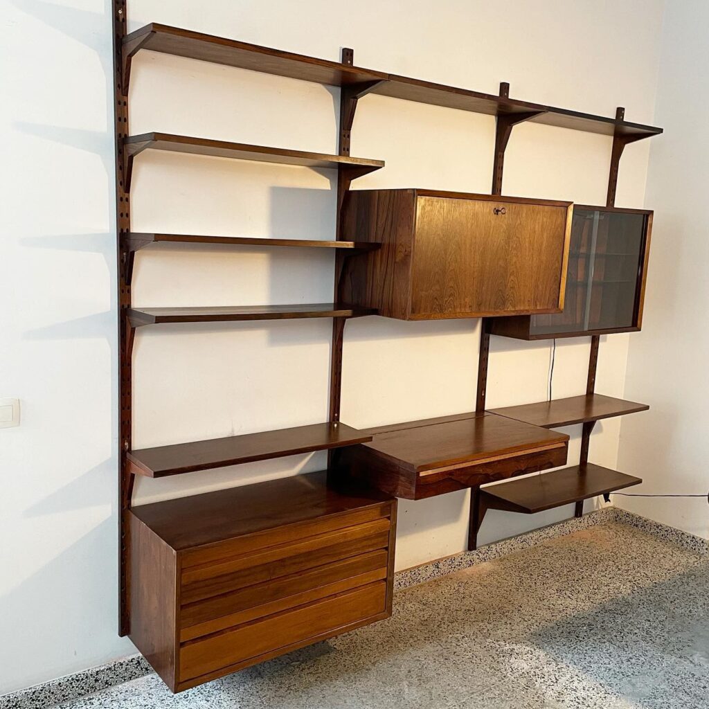 21. Wabi-Sabi-Inspired Shelving with Imperfect Beauty