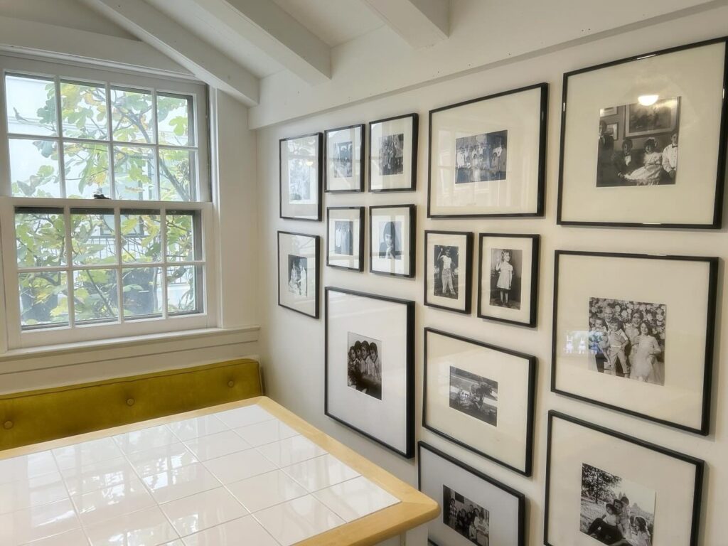 21. Art Gallery Wall with Unified Frame Color
