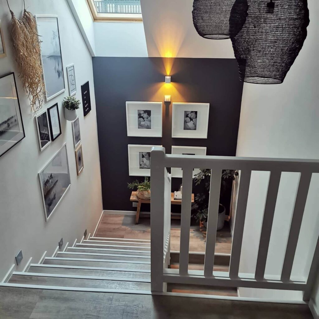 22. Nautical-Themed Vintage Gallery Wall