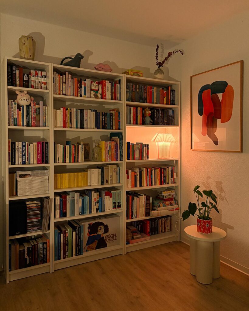 22. Oversized Chair Nook for Effortless Comfort