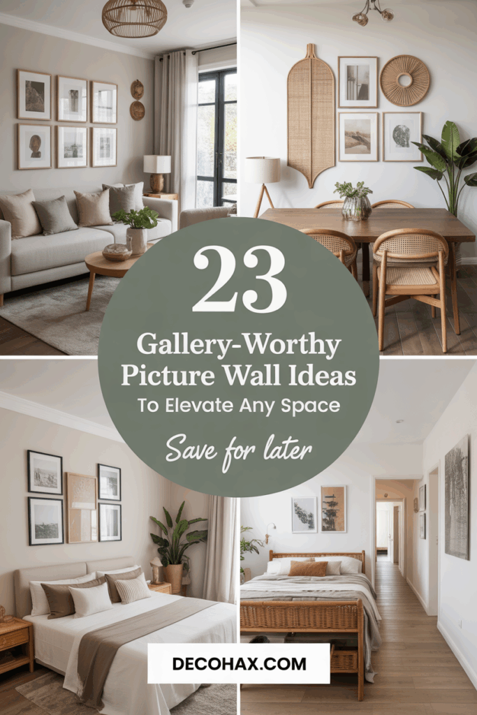 23 Gallery-Worthy Picture Wall Ideas That Wow Without Effort