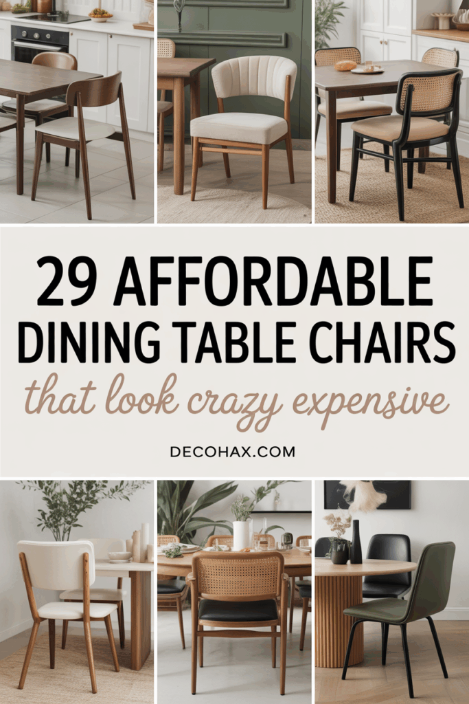 29 Affordable Dining Table Chairs That Look Crazy Expensive