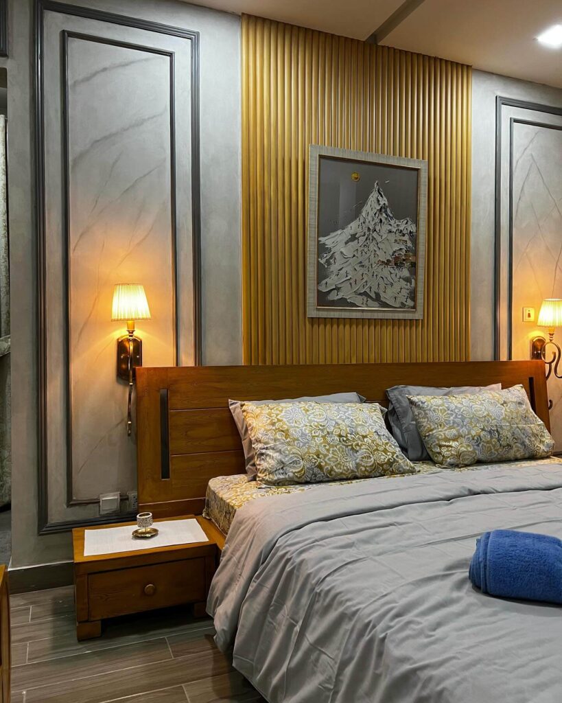 3. Dramatic Vertical Paneling for Grand Entrances