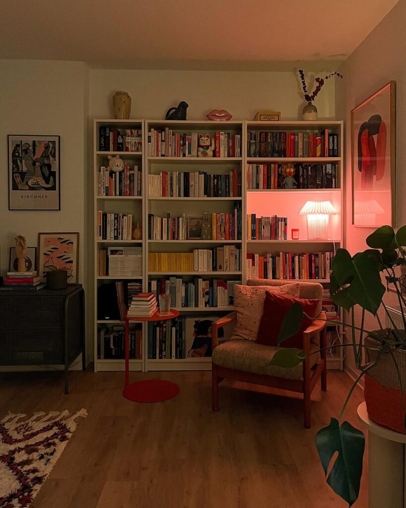 3. Built-In Bookshelves for a Seamless Look