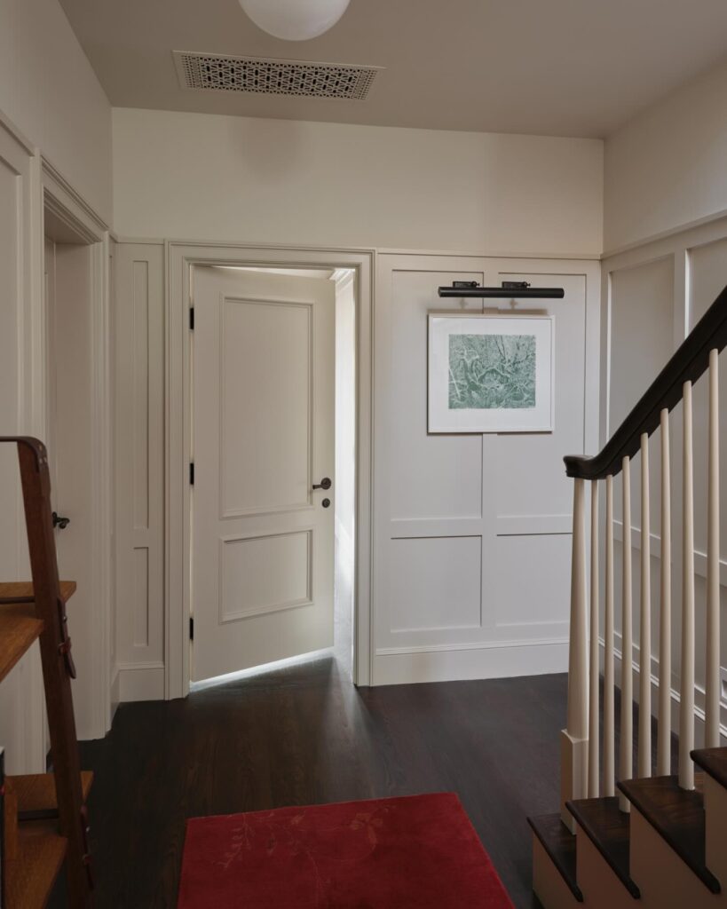3. Slim Vertical Panels for a Scandinavian Feel