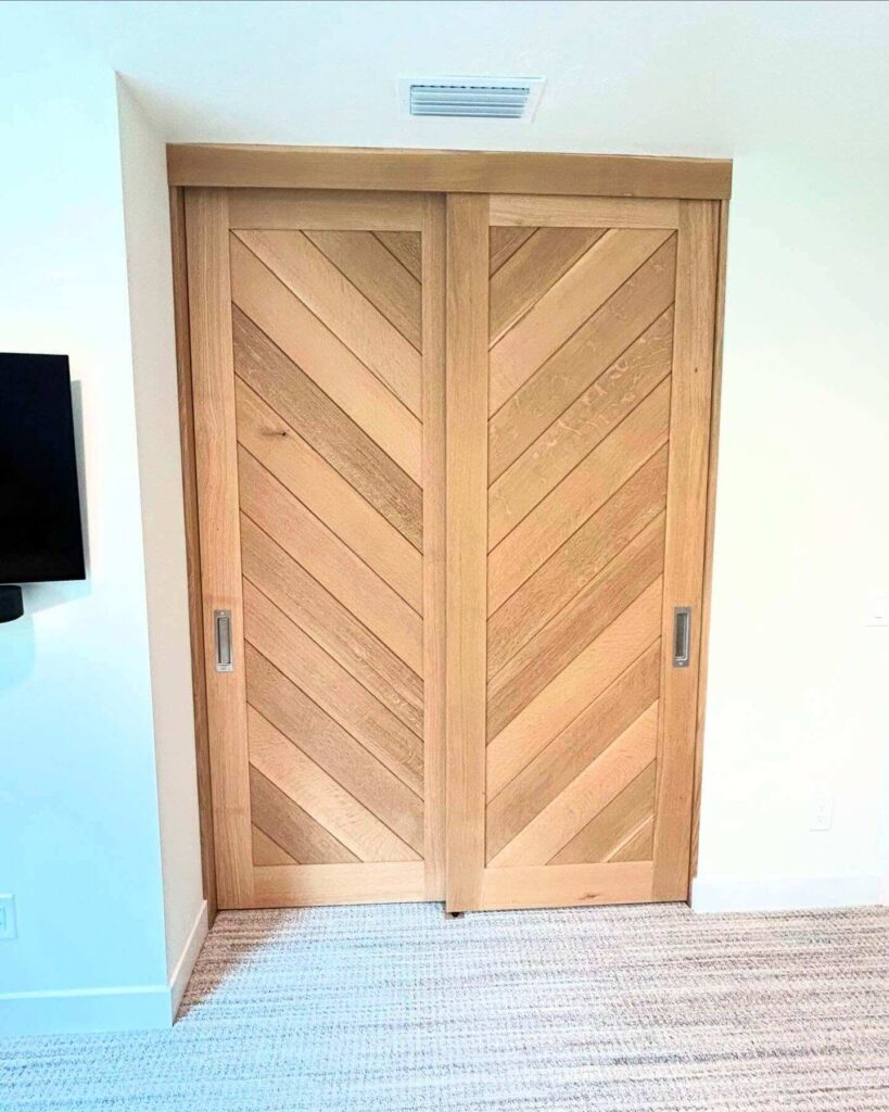 4. French Doors with Glass Panels for an Airy Touch