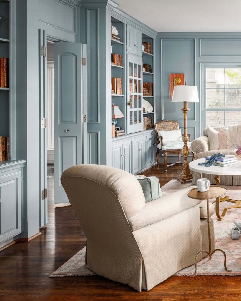 5. Dusty Blue for Timeless Elegance