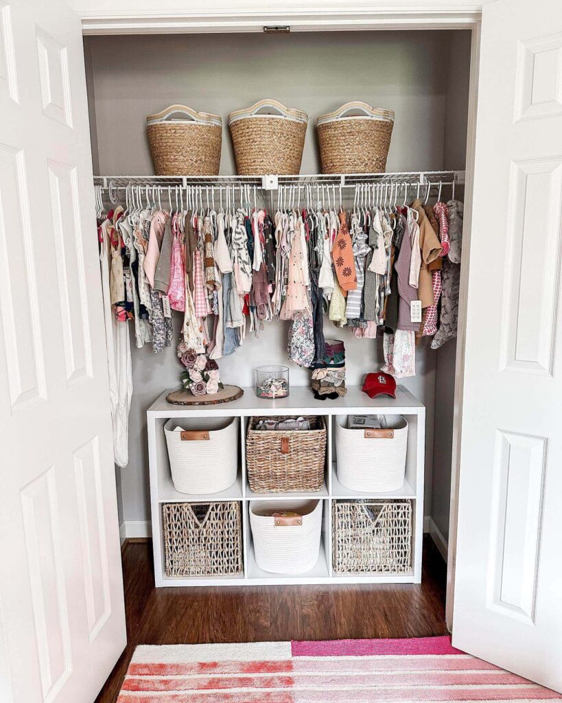 5. Layered Hanging for Maximum Capacity