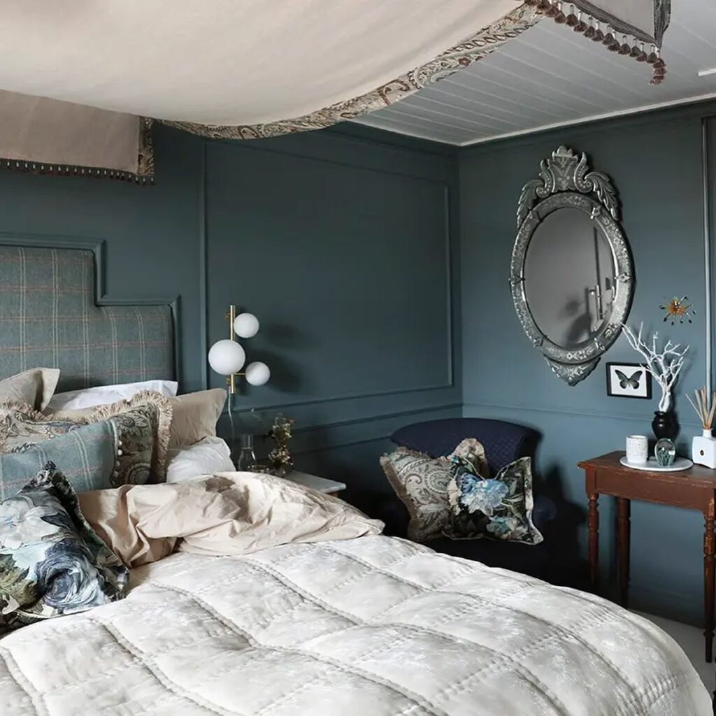 6. Sky Blue Tranquility with Boho Layers