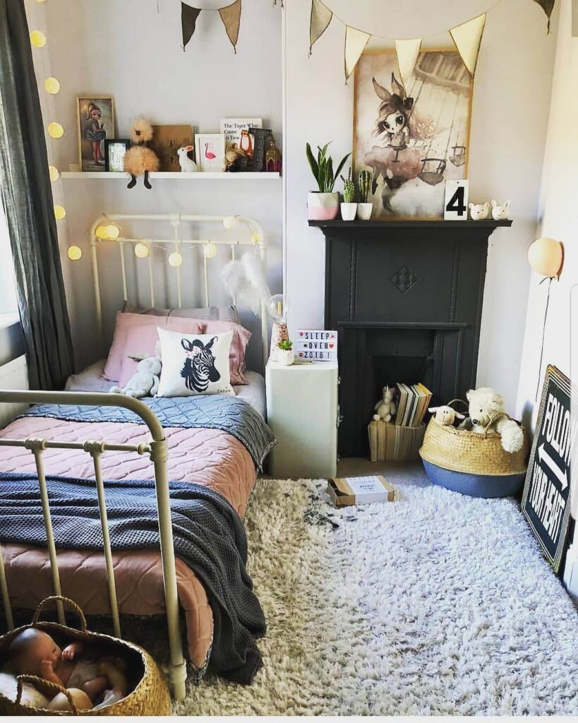 6. Use Vertical Space Creatively with Floating Shelves and Decor