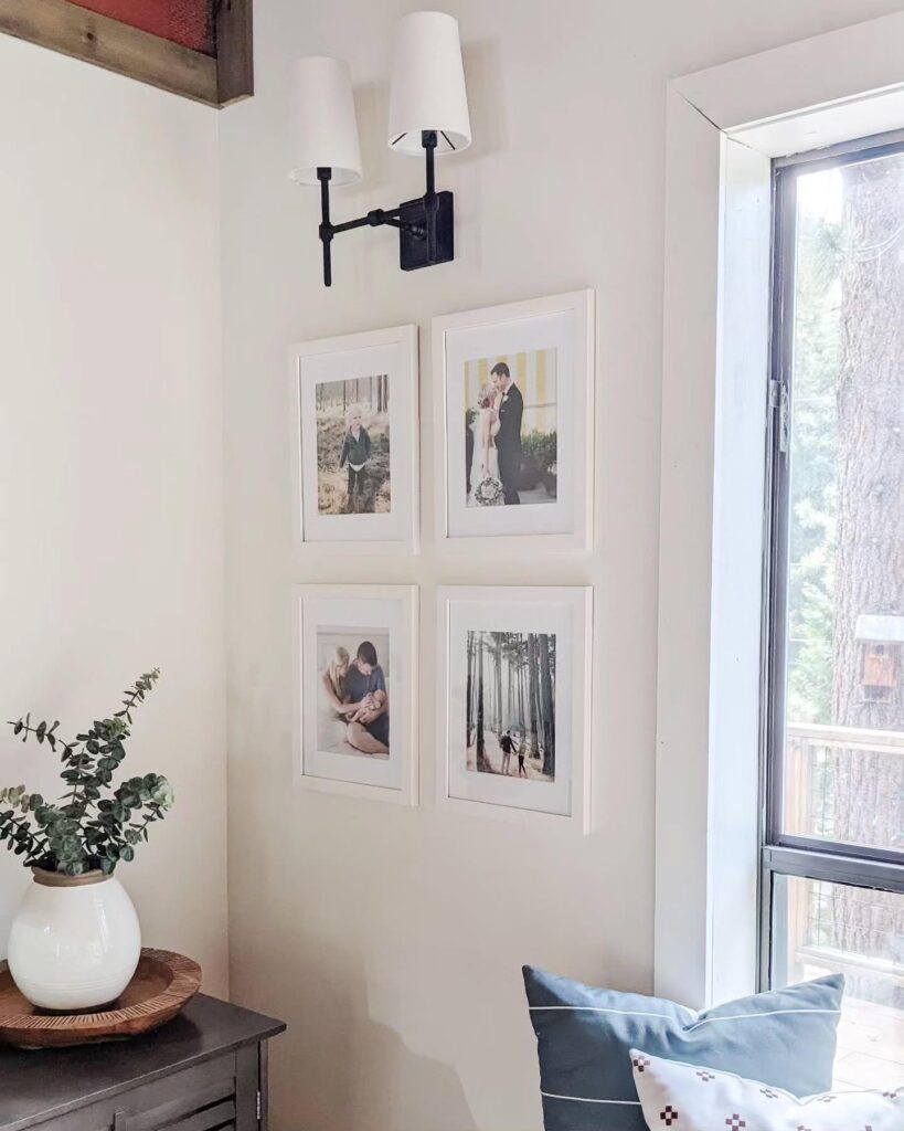 6. Symmetrical Statement Wall with Perfect Alignment