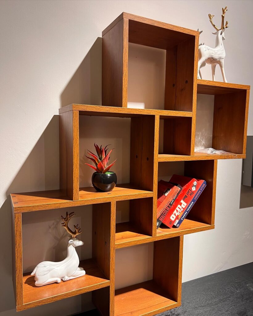9. Decorative Niche Shelving for Architectural Interest