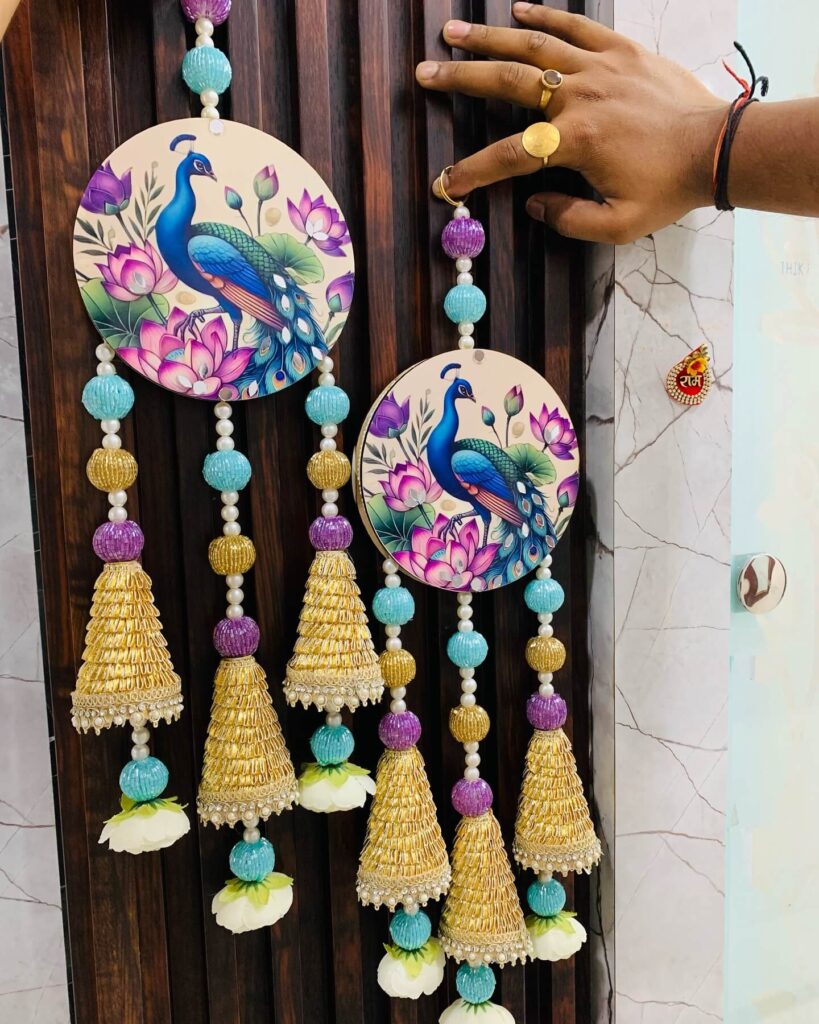 9. Layered Macramé with Beads and Tassels