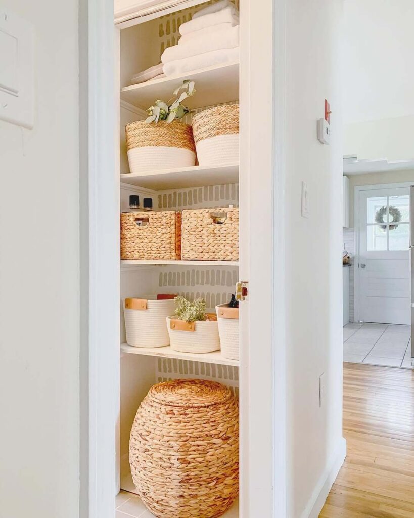 9. Add Floating Shelves for Small Space Storage