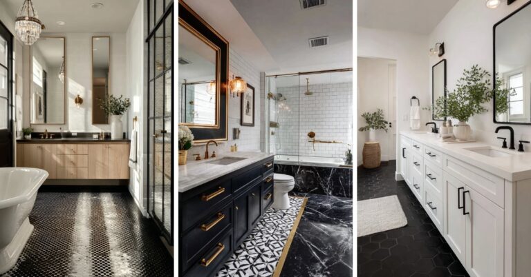 Black and White Bathroom Ideas