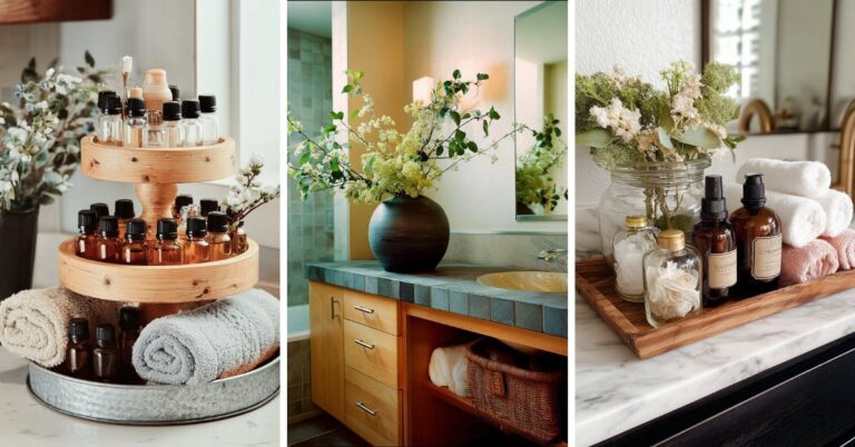 Small Bathroom Counter Decor Ideas