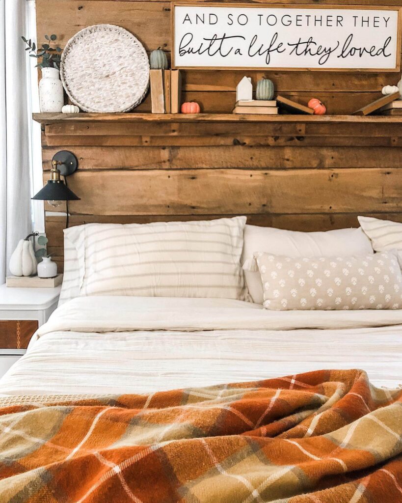 1. Rustic Warmth with Layered Textures
