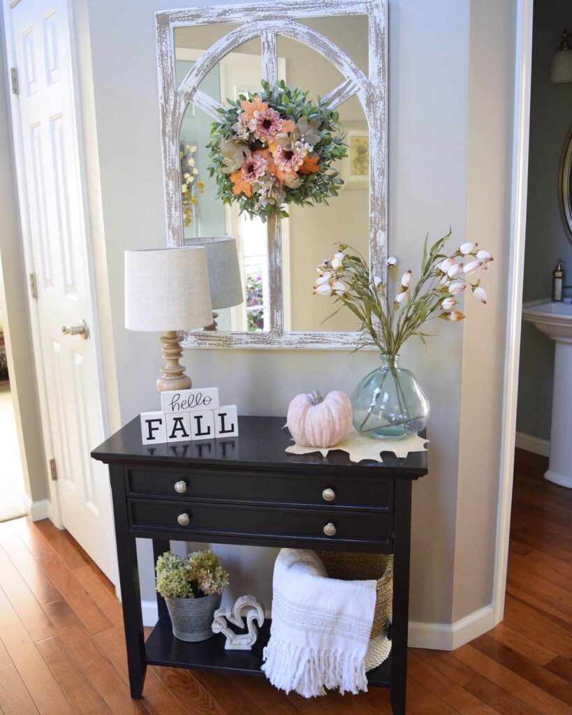 10. Rustic Harvest Style with Mixed Textures