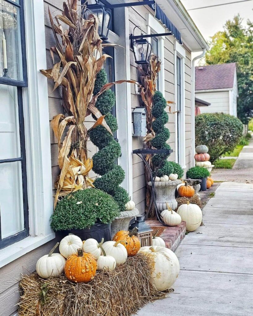 13. Wreath and Doormat Combos That Set the Tone