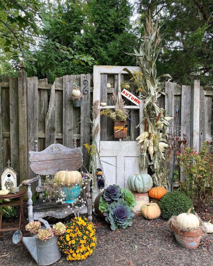 15. Mini Porch Setup That Packs a Seasonal Punch