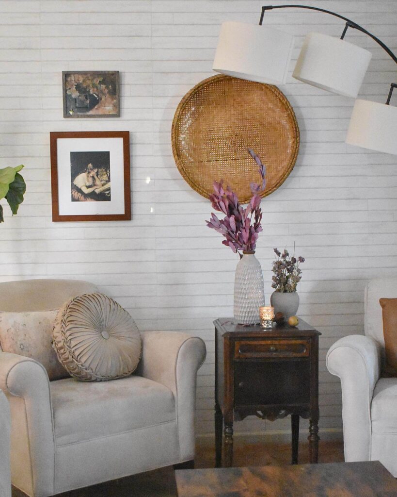 17. Warm Woods and Layered Textures for a Rustic Look