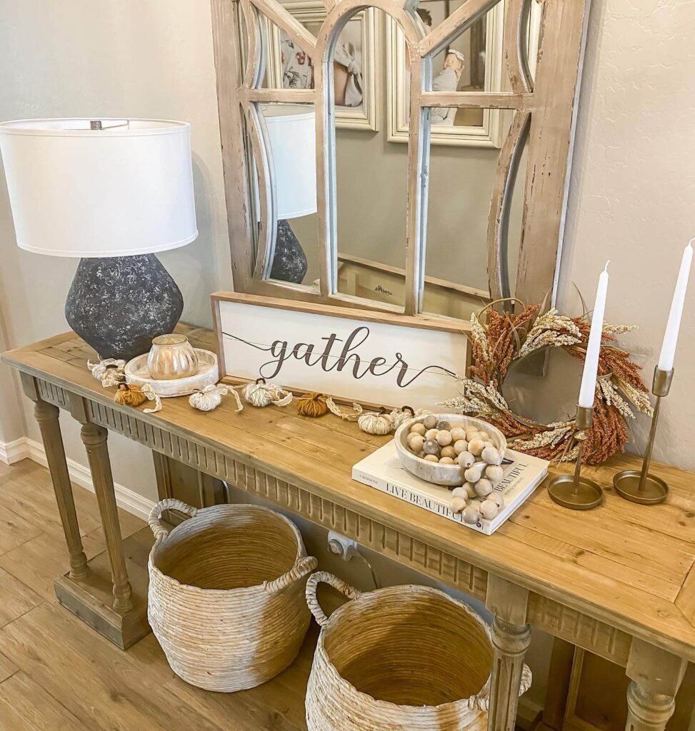 17. Cozy Cottagecore with Textiles and Warm Hues