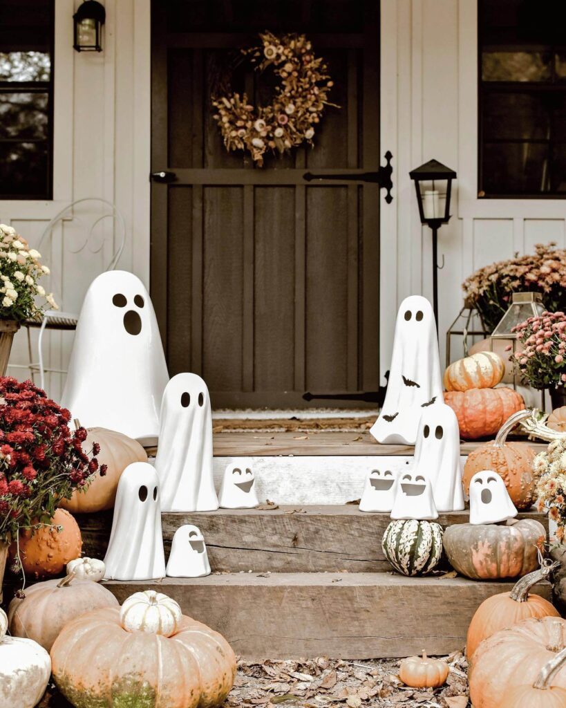 19. Porch Swing Perfection with Cozy Fall Accents