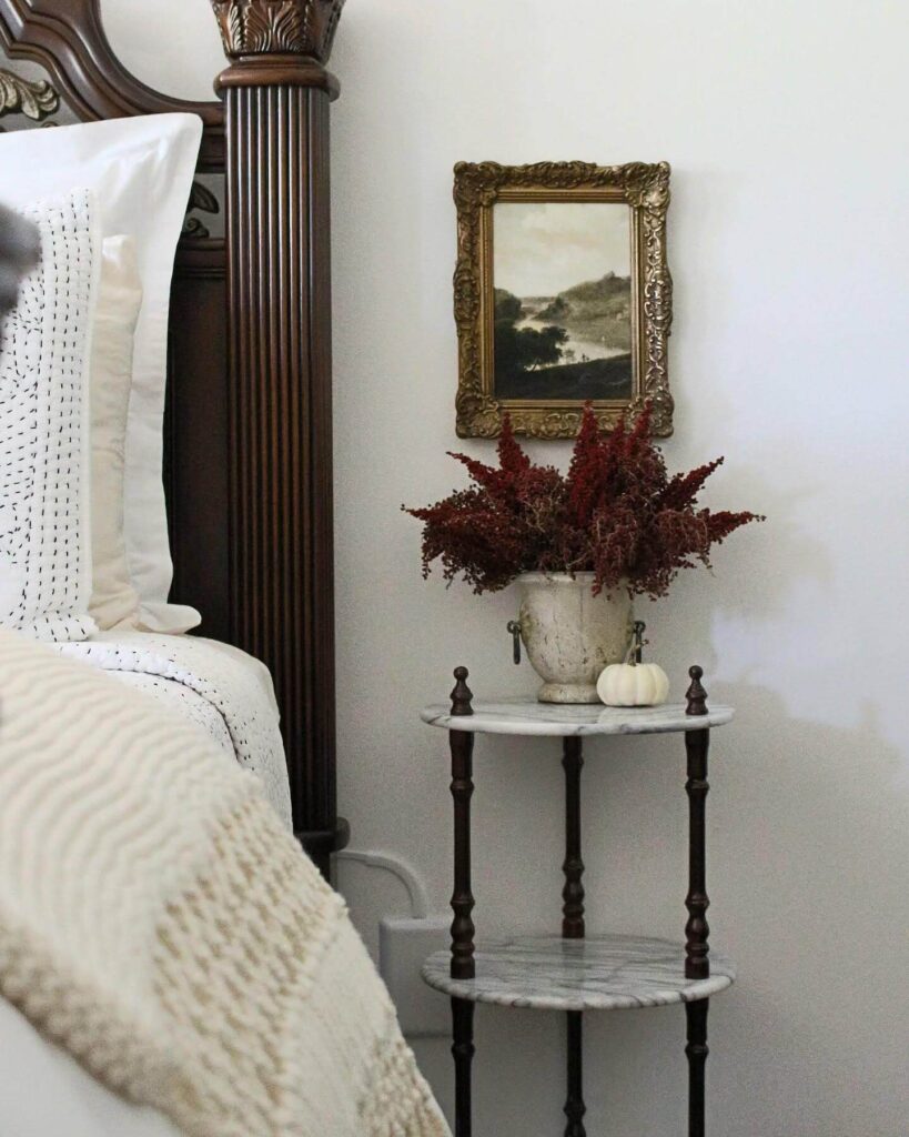 2. Moody Autumn Elegance in Deep Neutrals
