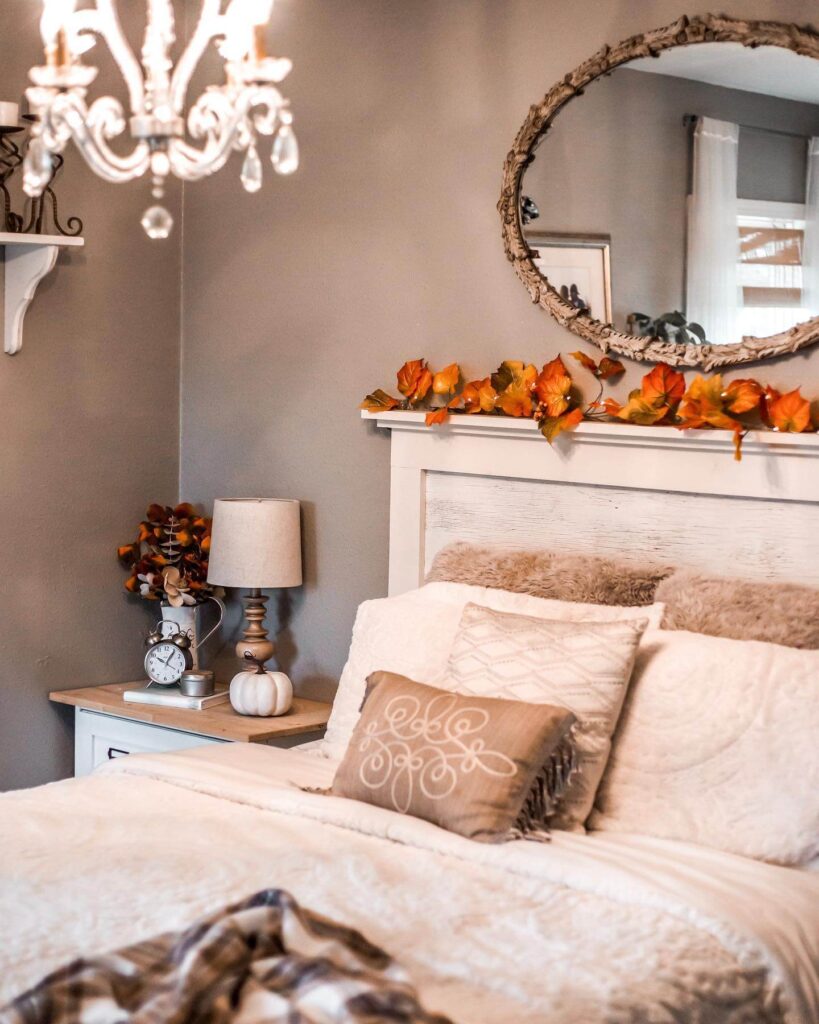 20. Cottagecore Autumn with Quilts and Vintage Charm