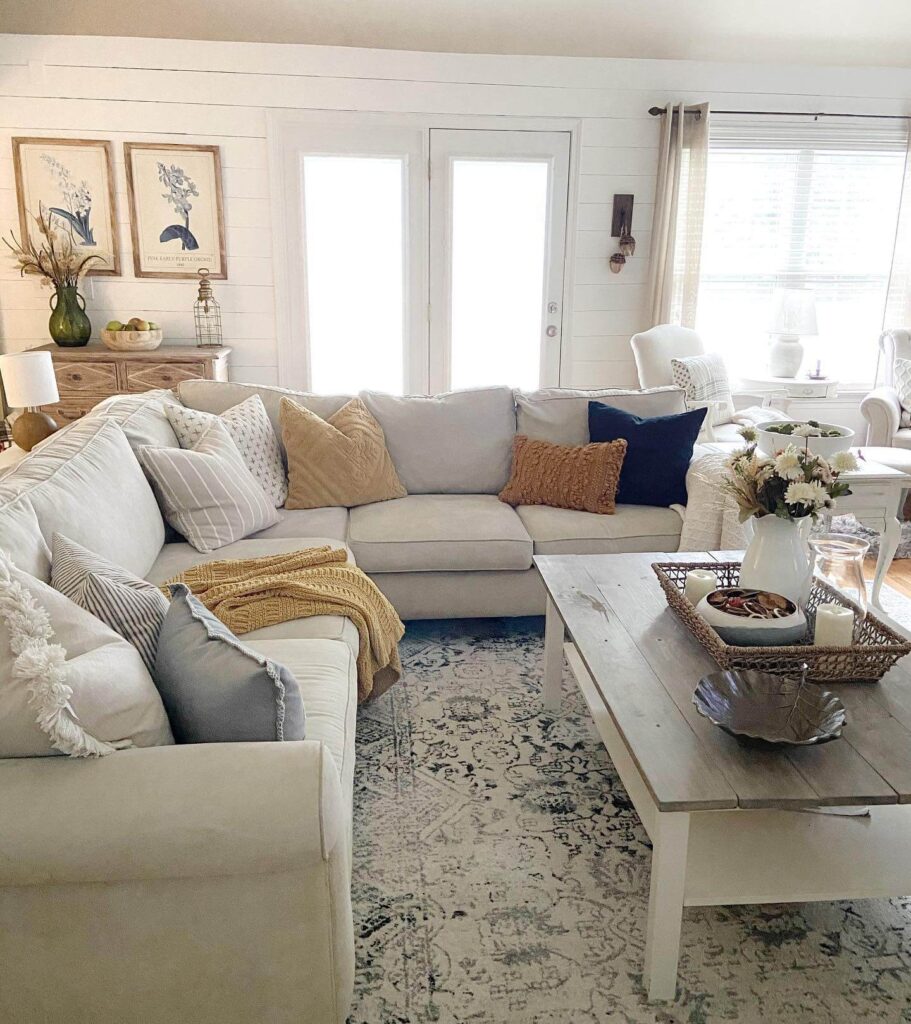 3. Warm Tones with Vintage Autumn Details