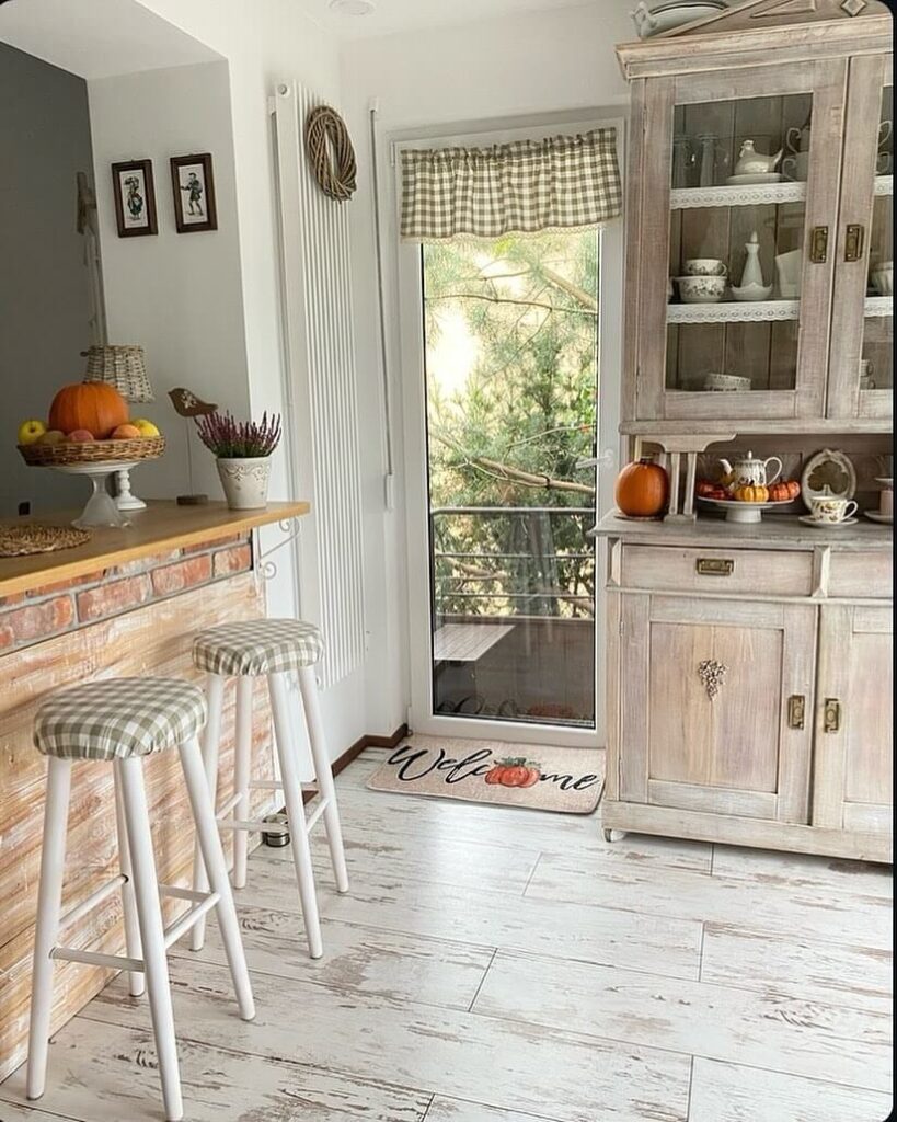3. Charming Coffee Station with Autumnal Accents