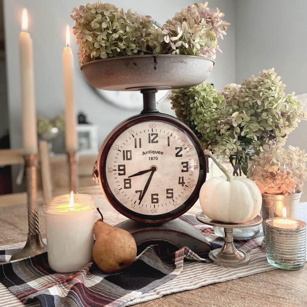 4. Classic Autumn Charm with Pumpkins and Plaid