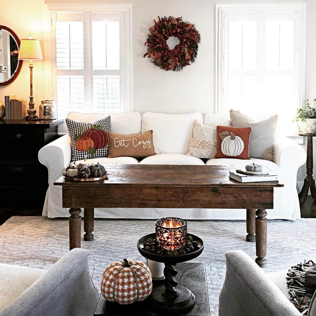 6. Farmhouse Fall with a Touch of Vintage