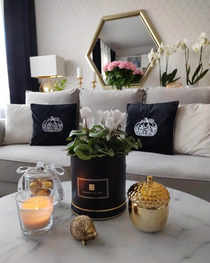 7. Monochrome Magic with Modern Textures