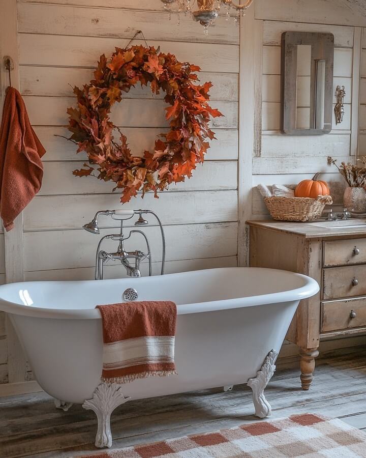 7. Autumn Wreaths for an Unexpected Seasonal Pop