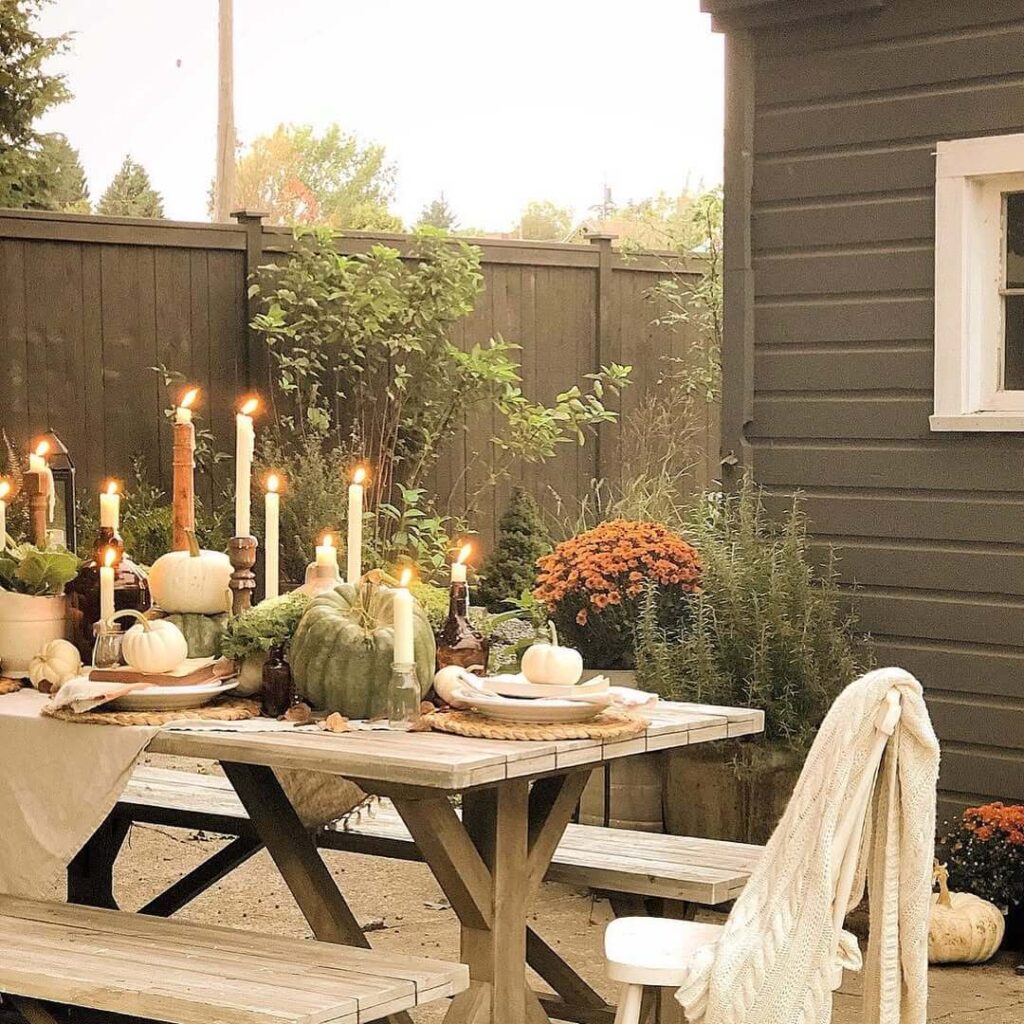 9. Lantern Lighting for Magical Fall Evenings